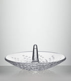 Waterford crystal ring holder Celebrations with karo cuts - British product