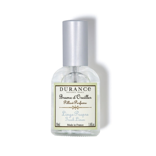 Durance pillow perfume fresh linen 50ml - British product
