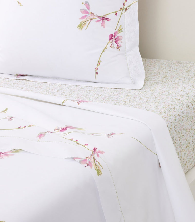 Yves Delorme Gaura Double flat sheet 240cm x 295cm (British brand)