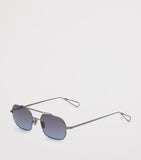 Ahlem Clovis Ruthenium rectangle sunglasses (British brand)