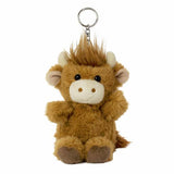Superdrug Aroma Home Harris Highland Cow Novelty Keyring 12 x 9 cm- Buy online at McGrocer