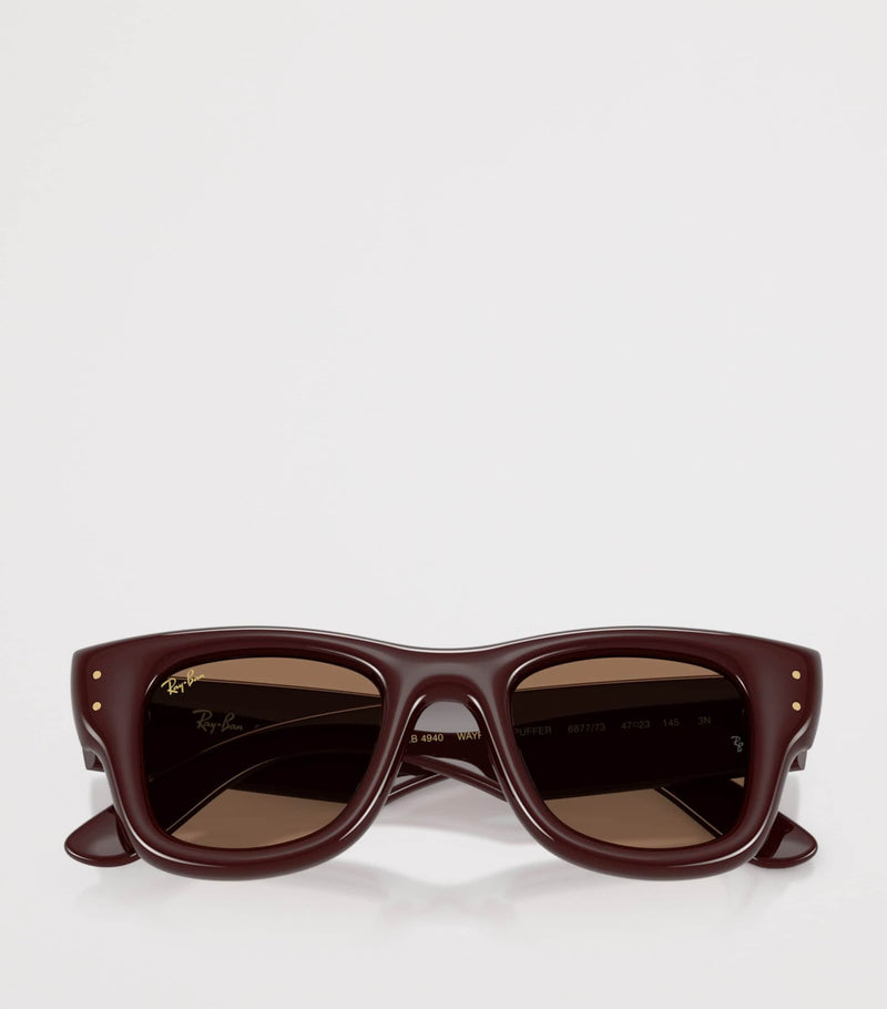 Ray-Ban Wayfarer Puffer square sunglasses, UK version
