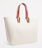 Christian Louboutin large canvas beach bag with graphic print - British product