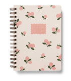 Rifle Paper Co. hydrangea print spiral notebook with 150 ruled pages, imported from the UK