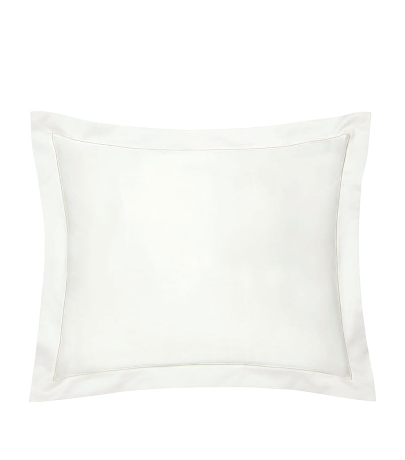 Sferra Egyptian Cotton Sham Giza Square Pillowcase 65cm x 65cm (British brand)