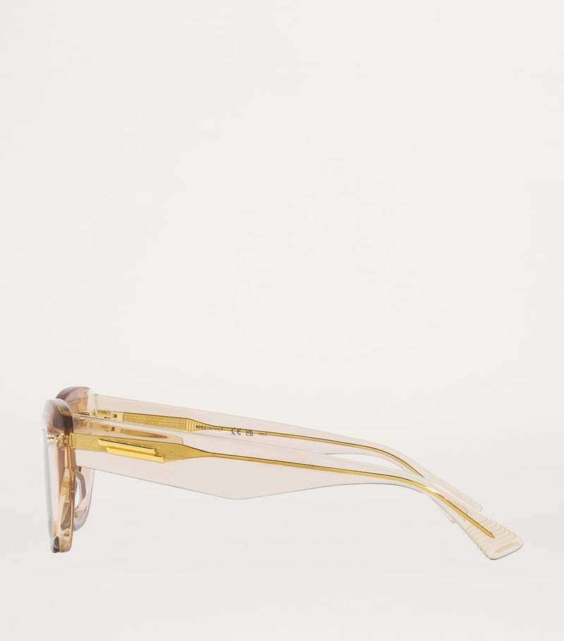 Bottega Veneta acetate frame sunglasses - British product