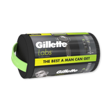 Holland & Barrett Gillette Labs With Exfoliating Bar Razor - 1 Handle, 5 Blades, Magnetic Stand, Shave Gel, Washbag- Buy online at McGrocer