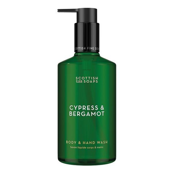 Scottish Fine Soaps Cypress and Bergamot body wash 300 ml (British brand)