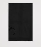 Saint Laurent wool logo scarf, imported from the UK