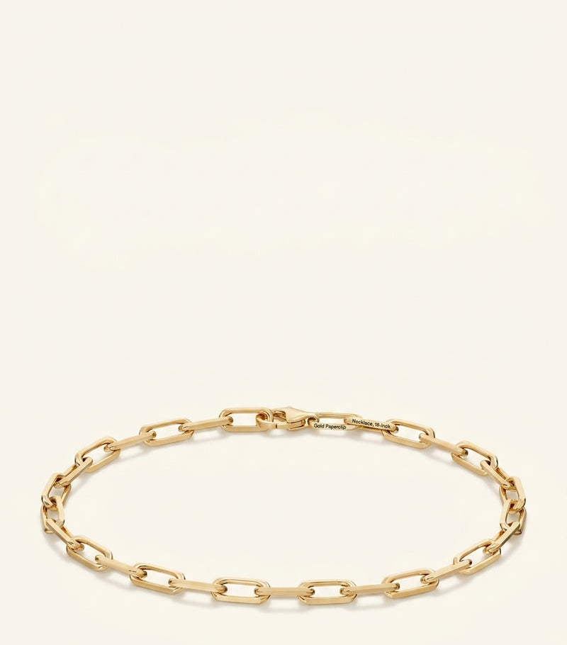 Cartier yellow gold Santos chain bracelet 20cm (British brand)