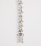 Suzanne Kalan white gold and diamond tennis bracelet - British product