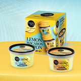 Organic Shop Lemon Macaron body gift set 250/250ml, imported from the UK