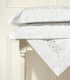 Harrods of London Tresco Embroidered King Duvet Cover Set 230cm x 220cm, UK version