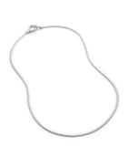 Monica Vinader sterling silver snake chain necklace 45.5cm (British brand)