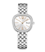 Harrods Piaget Sixtie Stainless Steel and Diamond Watch 29mm- Buy online at McGrocer