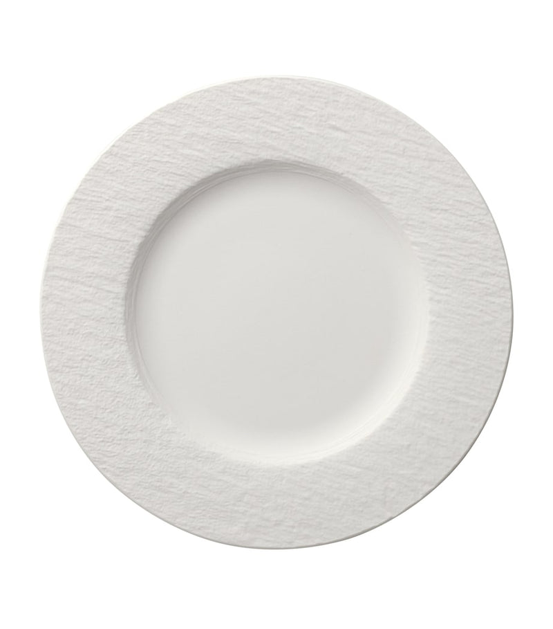 Villeroy & Boch Manufacture Rock Blanc flat plate 27cm (British brand)