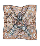Aspinal of London silk printed square scarf 90cm (British brand)