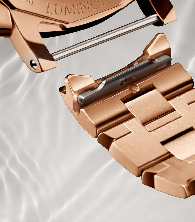 Panerai Luminor Due rose gold watch 42mm (British brand)