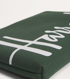 Harrods Medium Cotton Logo Pouch, UK version