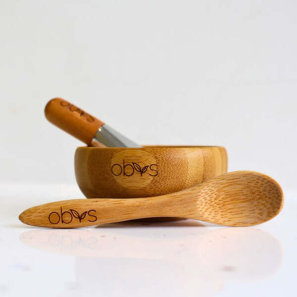 Obvs Skincare Oat Clay Face Mask Gift Set, imported from the UK