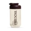 Free Soul Tritan shaker bottle garnet - British product