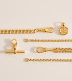 Tilly Sveaas Moi Toi gold-plated set necklace, imported from the UK