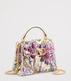 Valentino Garavani mini sequinned VSLING top-handle bag (British brand)
