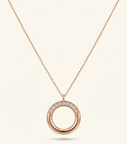 Cartier Juste un Clou rose gold diamond necklace, imported from the UK
