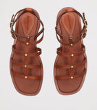 Zimmermann Goldie Ledersandalen (britische Marke)