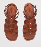 Zimmermann Goldie Ledersandalen (britische Marke)