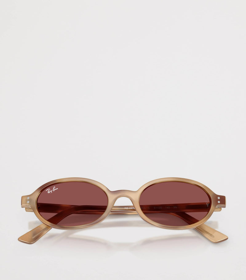 Ray-Ban Khal Oval sunglasses RB4472, imported from the UK