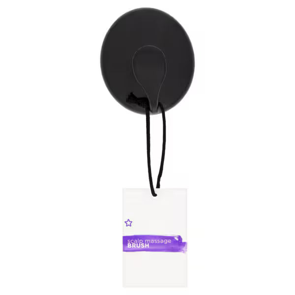 Superdrug scalp and shampoo massage brush for hair (British brand)