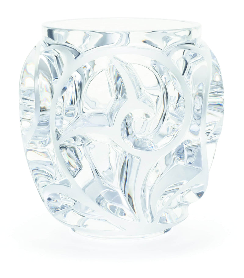 Lalique Tourbillons small vase 12.5cm, UK version