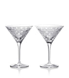Waterford Opulence martini glasses 250ml, imported from the UK