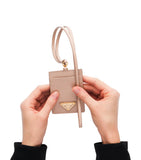 Prada Saffiano leather badge holder, imported from the UK