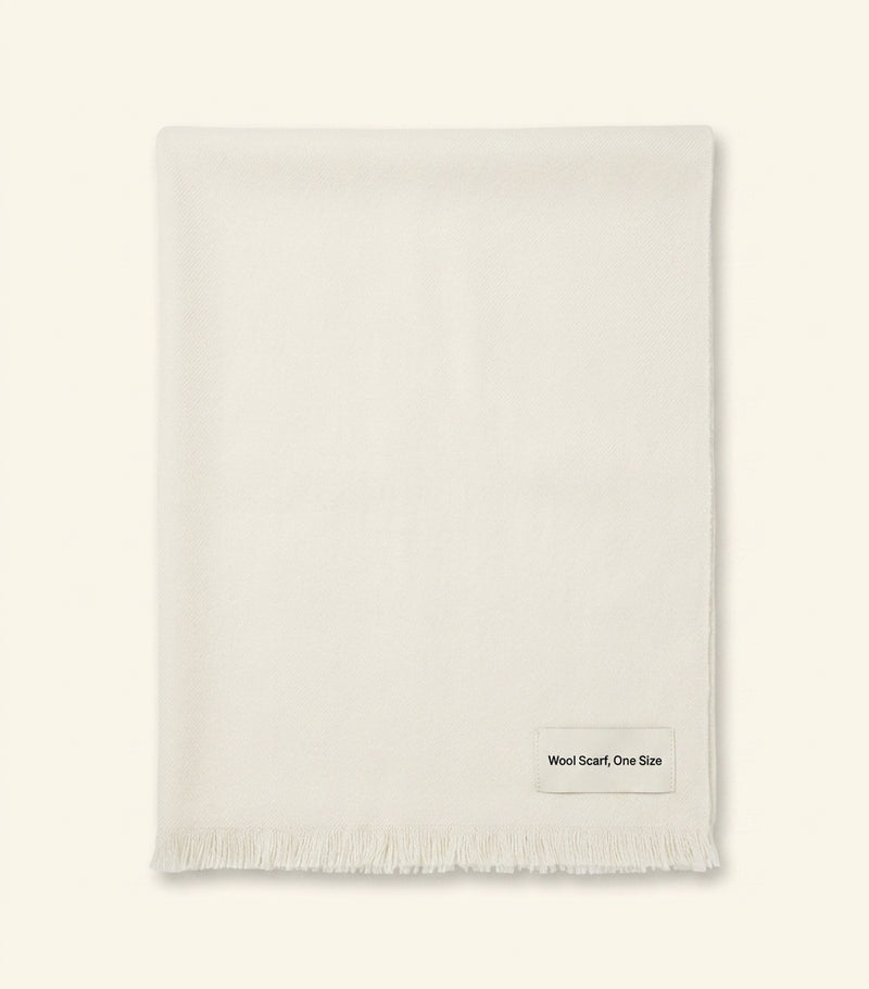 Burberry wool-silk check scarf, 200cm by 65cm - British product