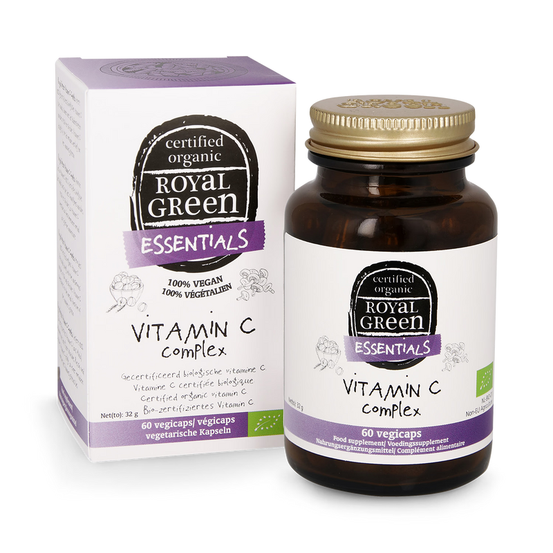 Royal Green Vitamin C Complex Bio 60 Capsules (British brand)