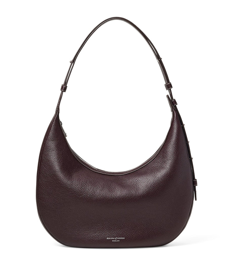 Aspinal of London large Soho Crescent cross-body bag - British product
