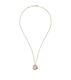 Chopard rose gold diamond Happy Diamonds pendant, imported from the UK