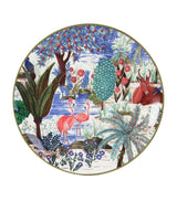 Harrods Gien Jardin du Palais Canape Plates (Set of 4)- Buy online at McGrocer
