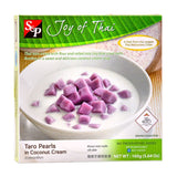S&P taro pearls in coconut cream dessert - British product
