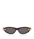Bottega Veneta cat eye sunglasses acetate frame, imported from the UK