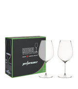 Harrods Riedel Crystal Performance Cabernet Wine Glass Set of 2 375ml- Buy online at McGrocer