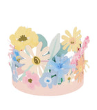 Meri Meri set of 8 paper flower crowns, UK version