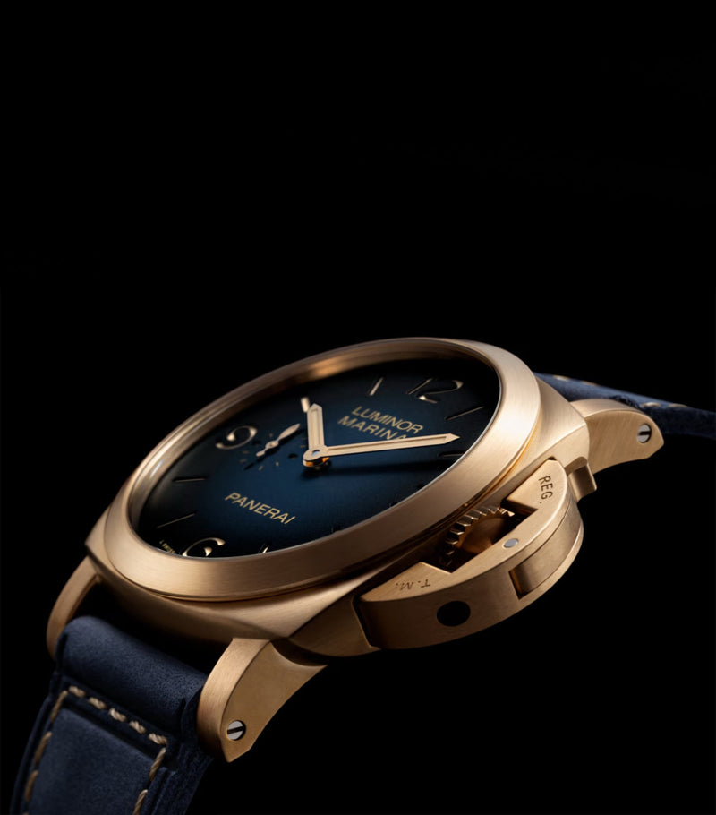 Panerai Bronzo Luminor Marina watch 44mm, UK version