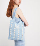 Sandro Paris crochet tote bag, UK version
