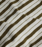 BAINA organic cotton striped bath towel 70cm x 140cm - British product