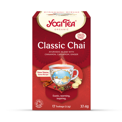 Holland & Barrett Yogi Tea Organic Classic Chai 17 Tea Bags- Buy online at McGrocer