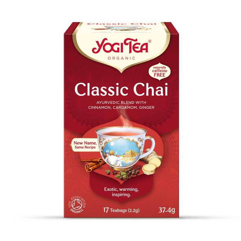 Yogi Tea Organic Classic Chai 17 Tea Bags (British brand)