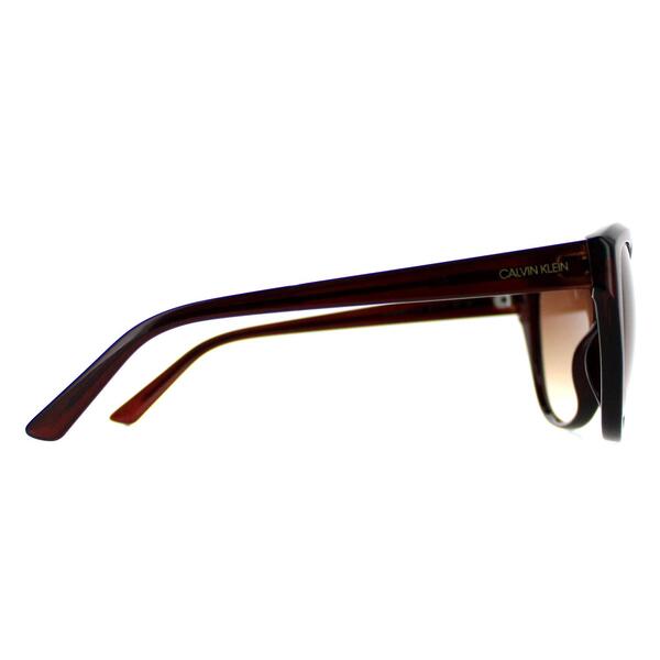 Calvin Klein brown cat eye sunglasses (British brand)